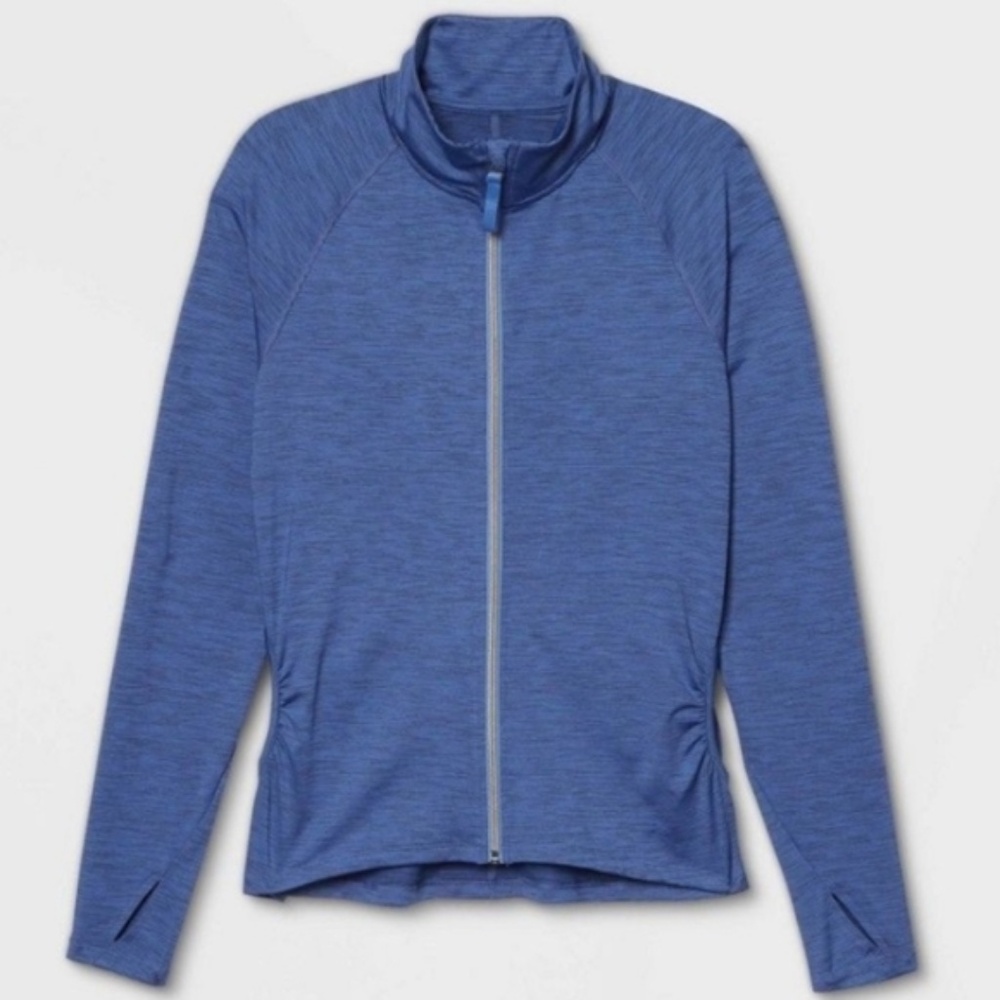 All in Motion Full Zip Athletic Jacket - Indigo